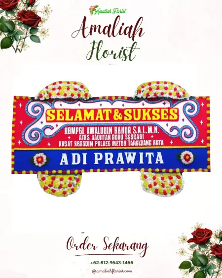 Papan Bunga Ucapan Selamat Munjuljaya